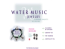 Website Snapshot of Water Music Jewelry & Art